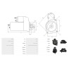 Starter PLUS-LINE MS145+ 12V 3.2kW