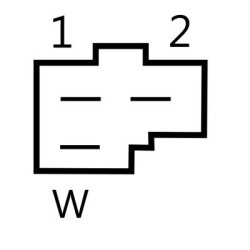 Alternateur 12-14V 72A 