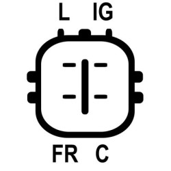 Alternateur 12-14V 80A 