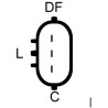 Alternateur 12-14V 120A 